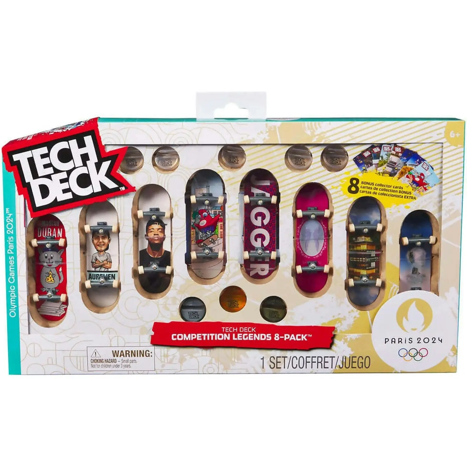 Tech Deck - Olympics Competition Legends 8-pack