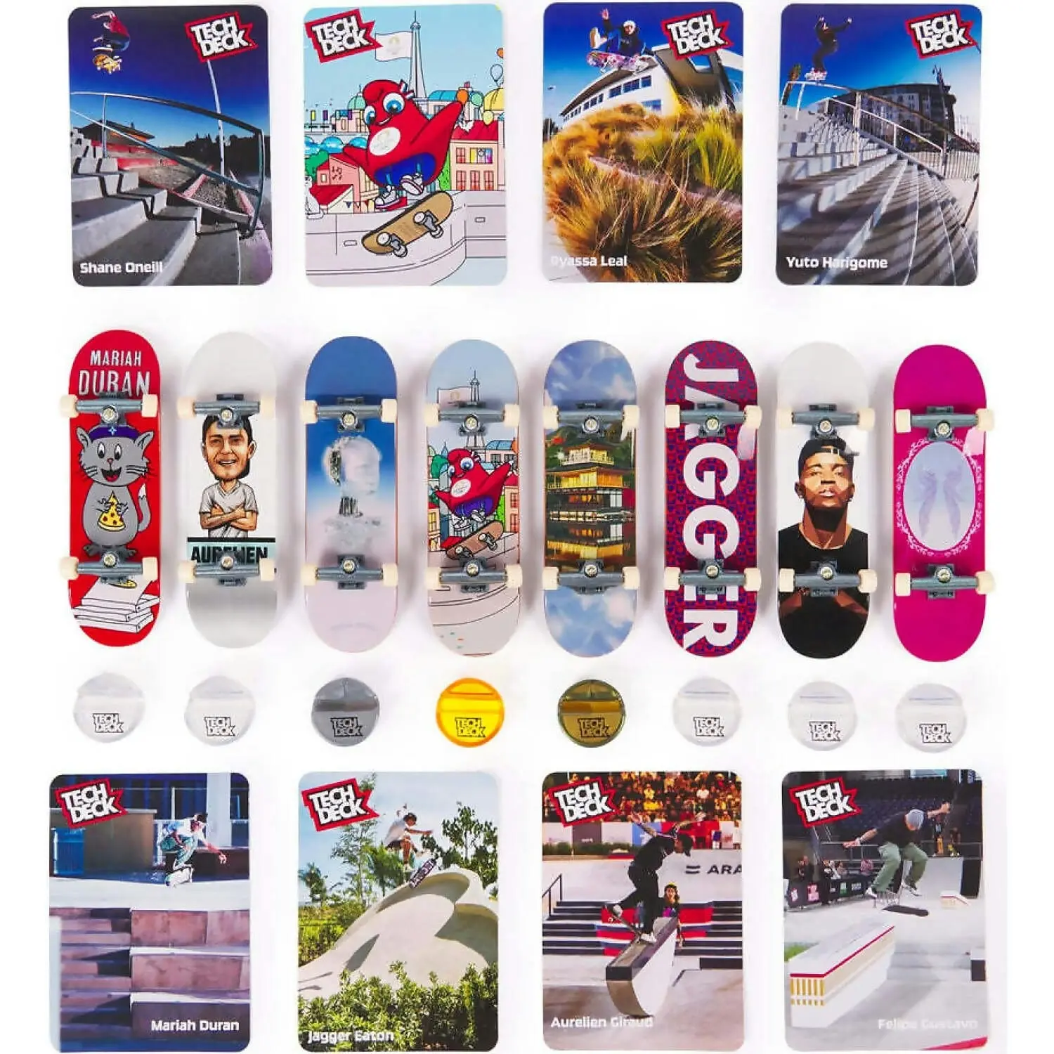 Tech Deck - Olympics Competition Legends 8-pack