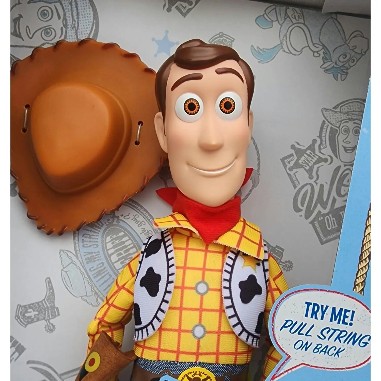 Disney Pixar - Toy Story 14-inch Talking Woody Plush Classic