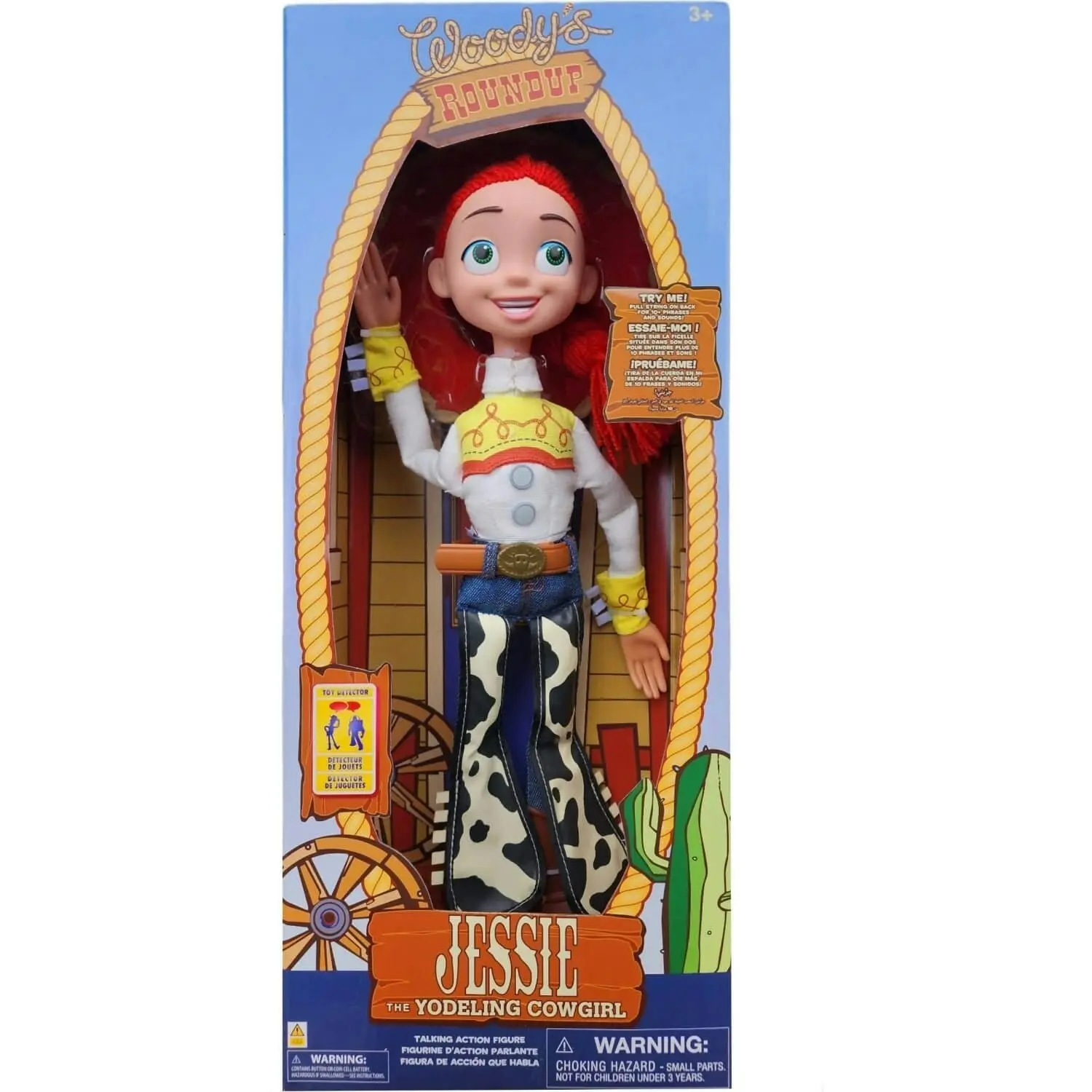 Woodys Roundup - Jessie The Yodeling Cowgirl Talking Action Figure 38cm - Disney Pixar Toy Story