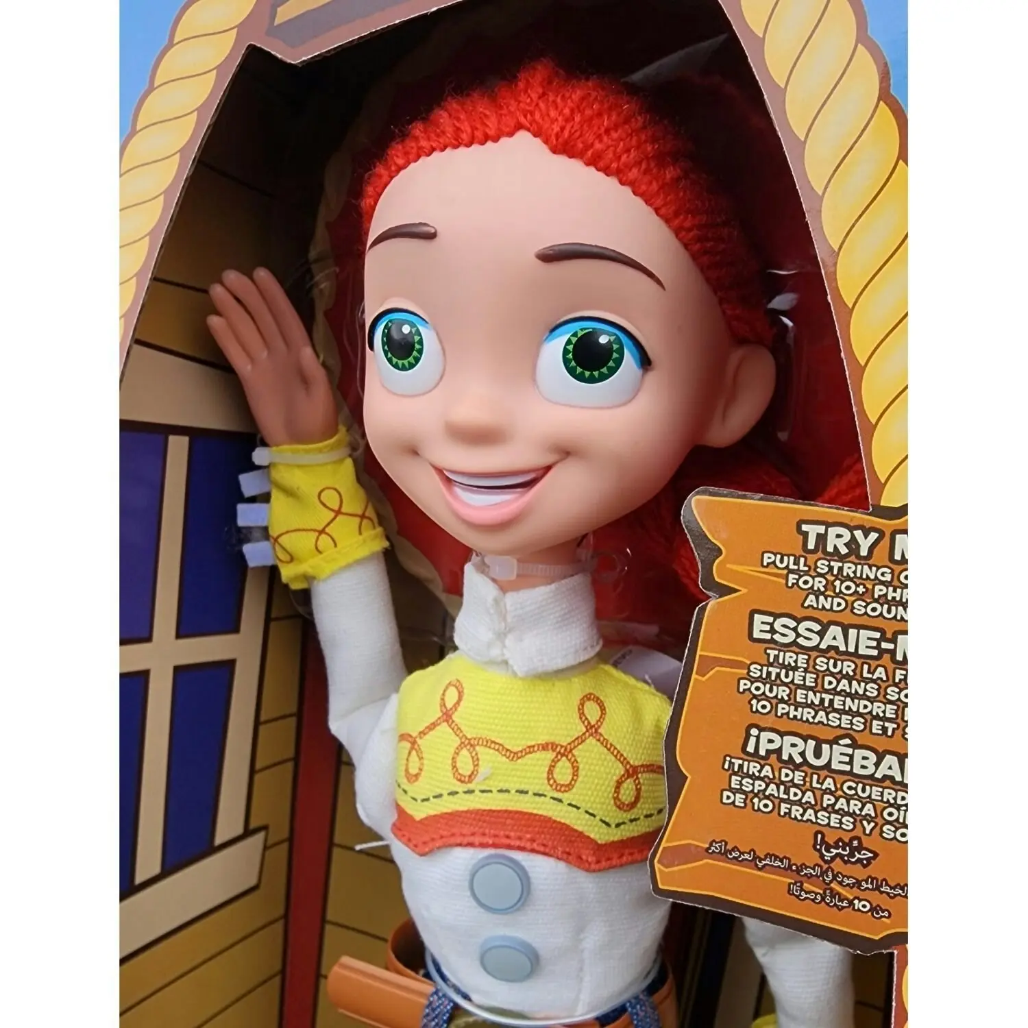 Woodys Roundup - Jessie The Yodeling Cowgirl Talking Action Figure 38cm - Disney Pixar Toy Story