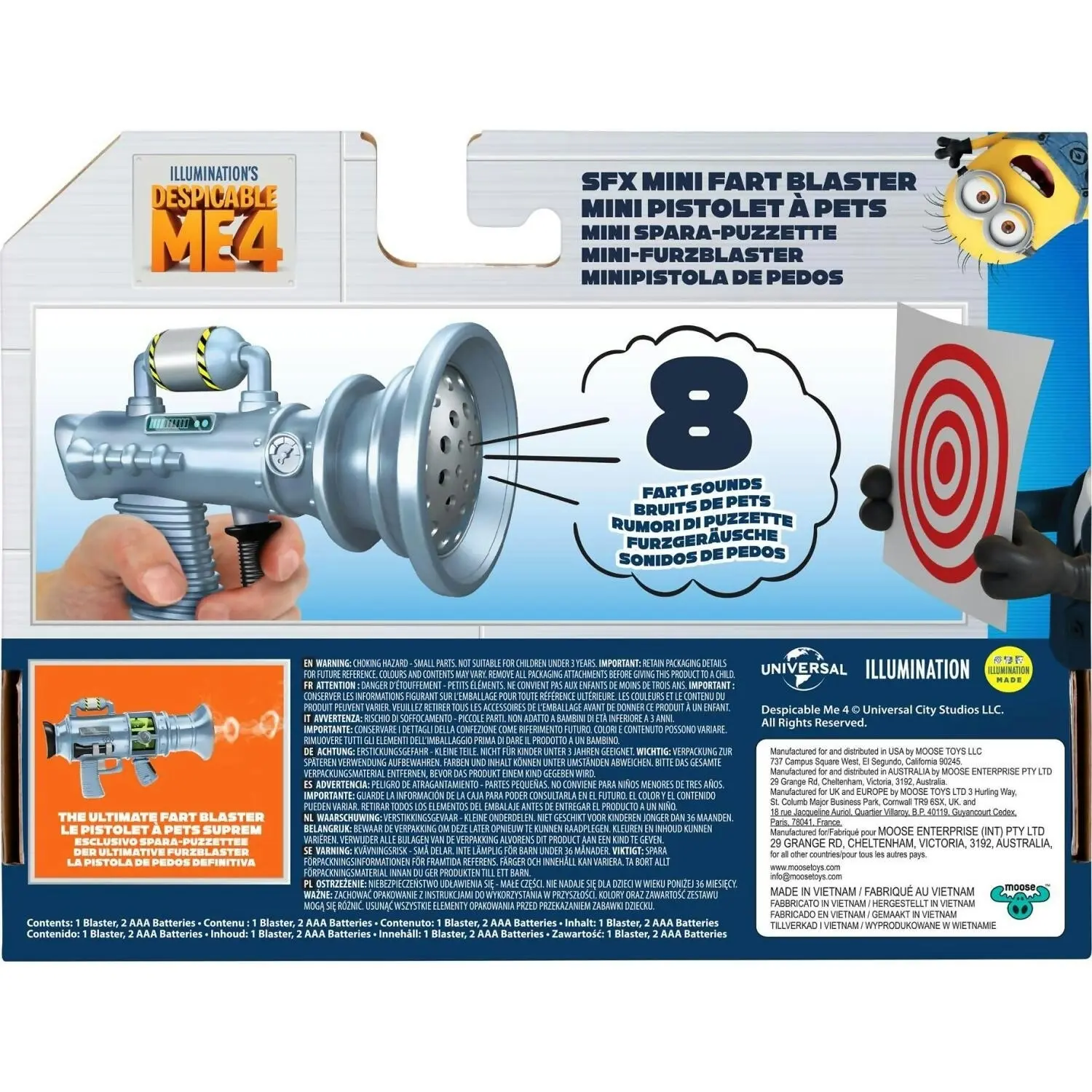 Despicable Me 4 - Mini Fart Blaster