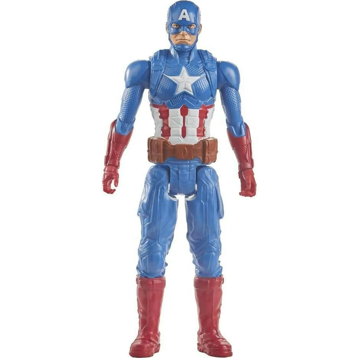 Marvel - Avengers Titan Hero Series Captain America Action Figure 12-inch Toy - Hasbro