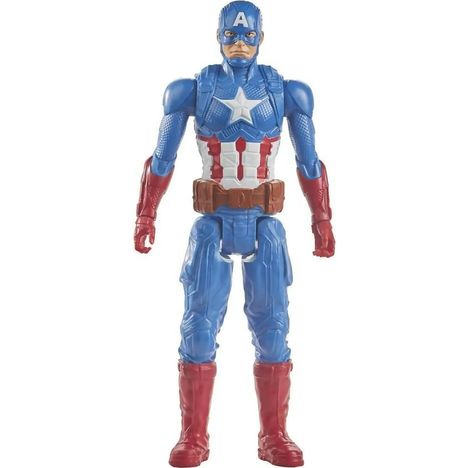 Marvel - Avengers Titan Hero Series Captain America Action Figure 12-inch Toy - Hasbro