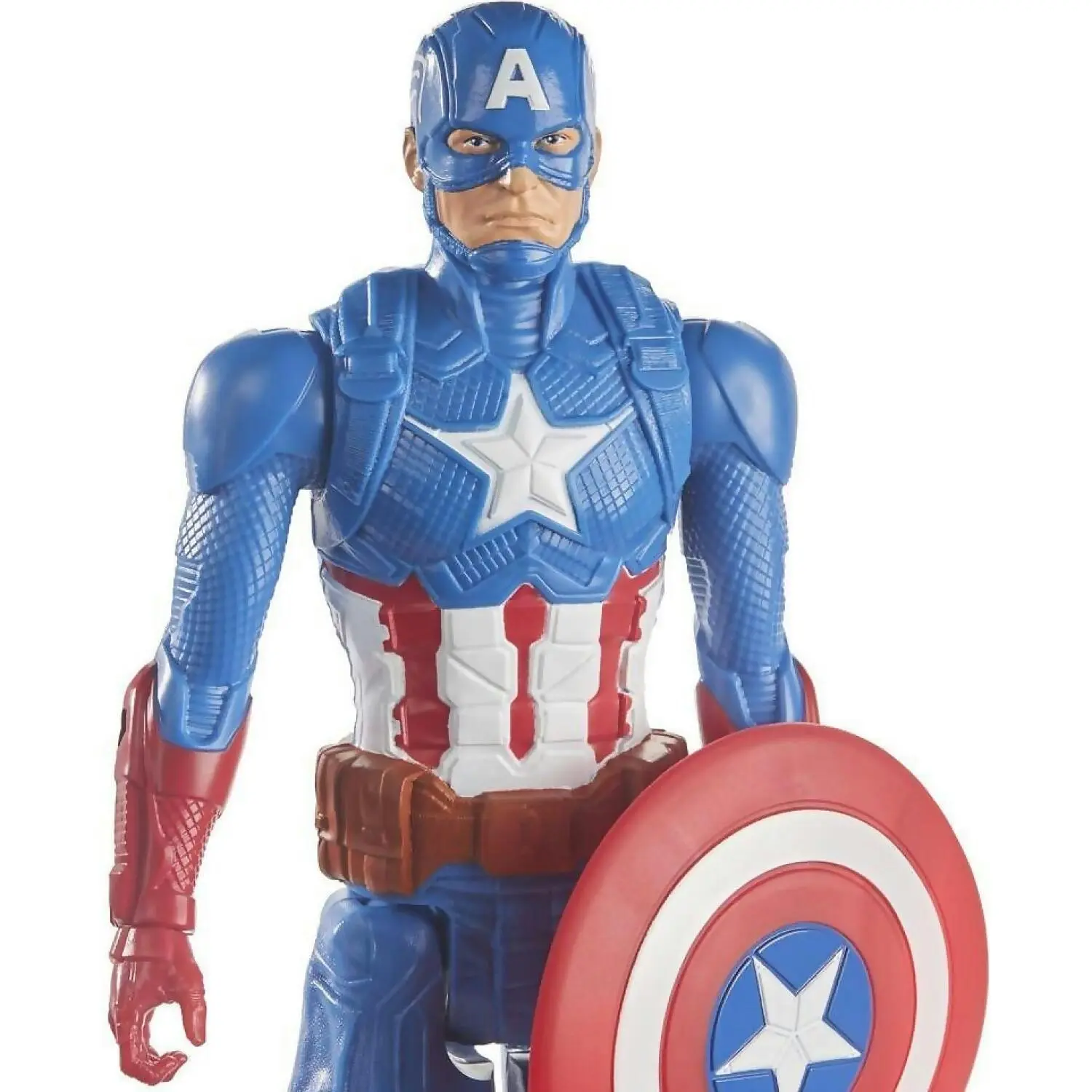 Marvel - Avengers Titan Hero Series Captain America Action Figure 12-inch Toy - Hasbro