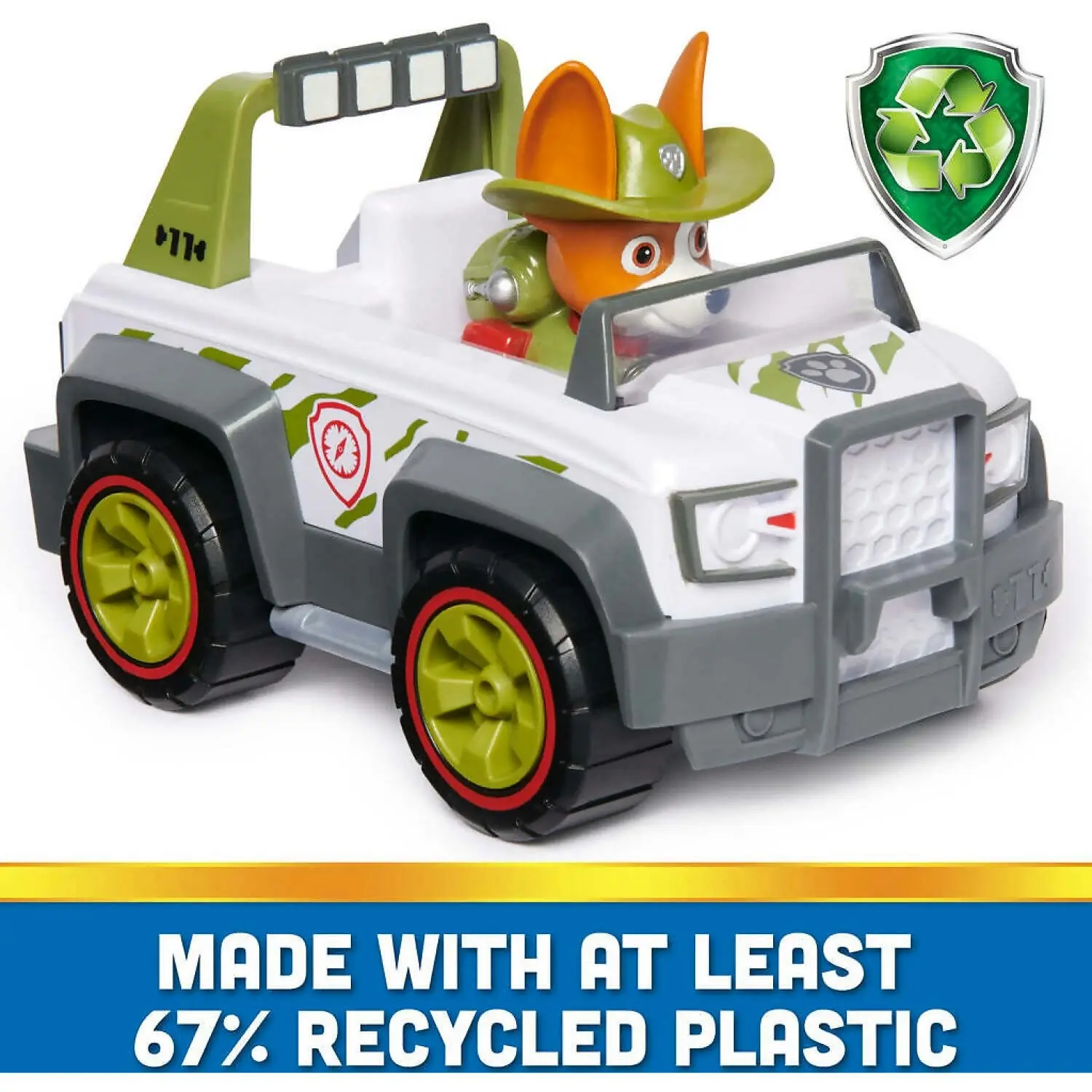 Paw Patrol - Tracker's Jungle Cruiser Sustainable Vehicle - Spin Master