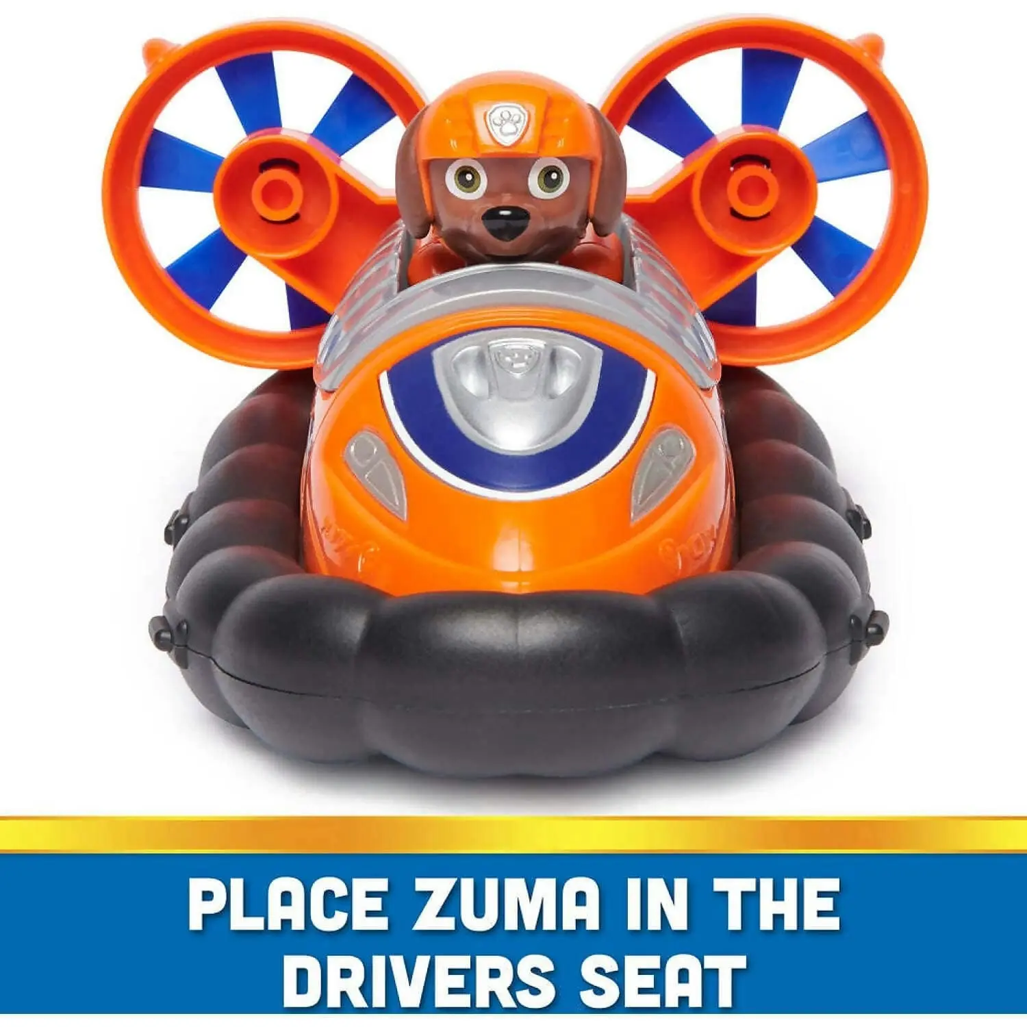 Paw Patrol - Zuma's Hovercraft Sustainable Vehicle - Spin Master