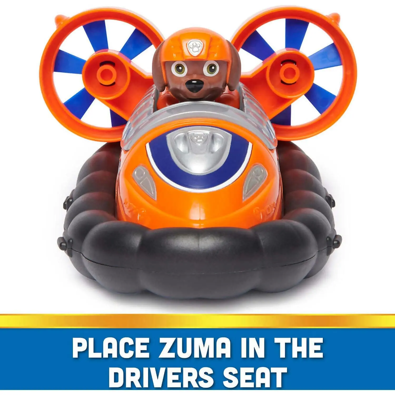 Paw Patrol - Zuma's Hovercraft Sustainable Vehicle - Spin Master