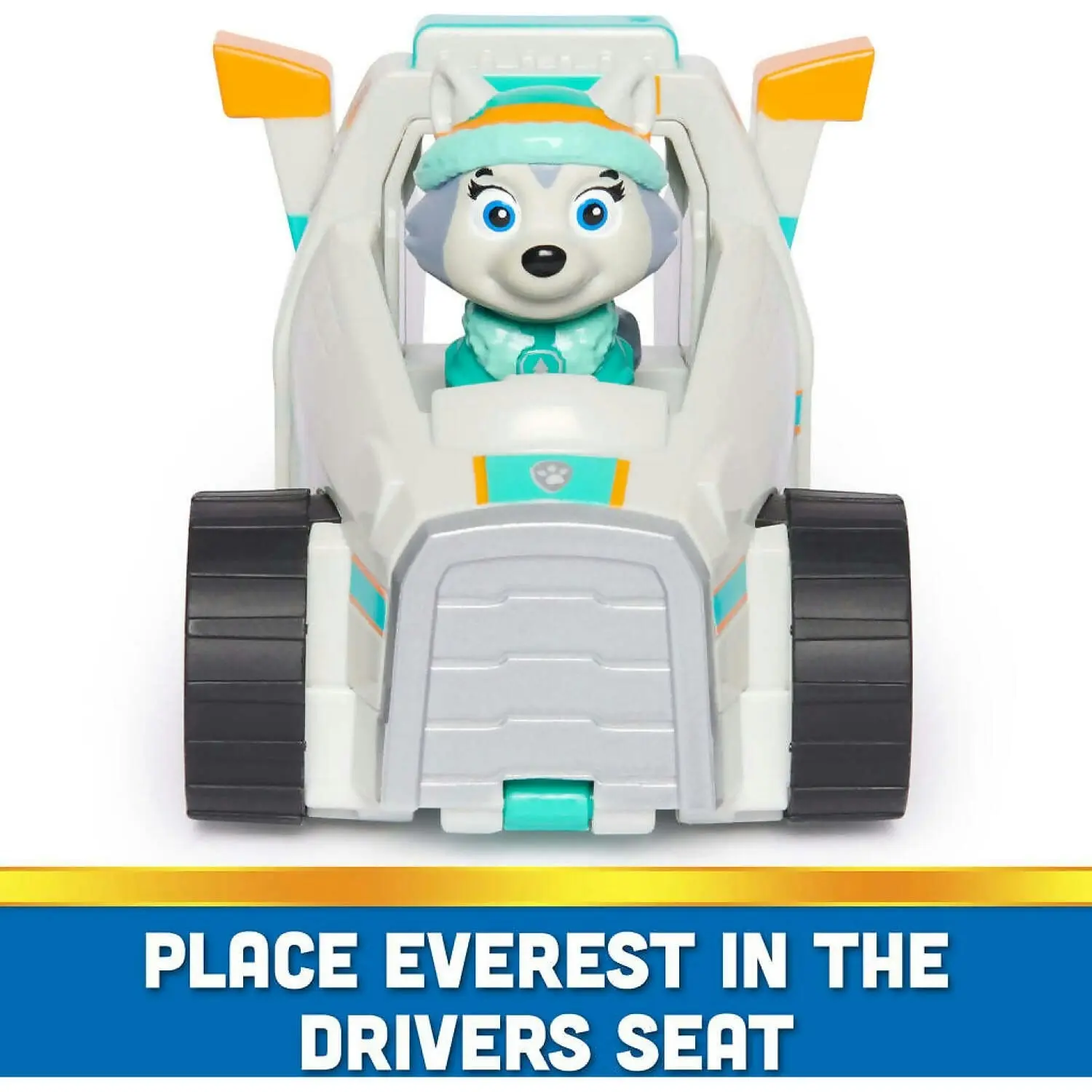 Paw Patrol - Everest's Snow Plow Vehicle Sustainable Vehicle - Spin Master