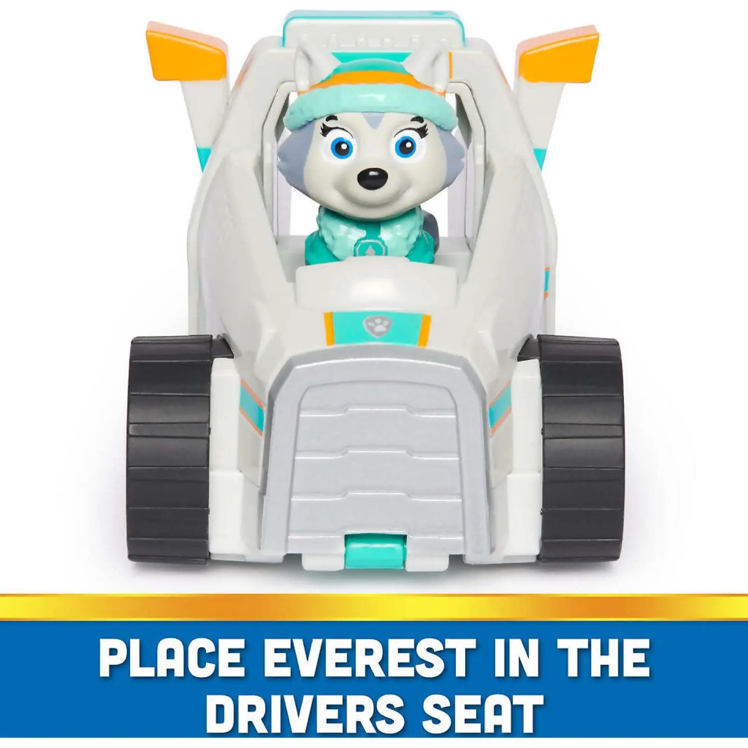 Paw Patrol - Everest's Snow Plow Vehicle Sustainable Vehicle - Spin Master