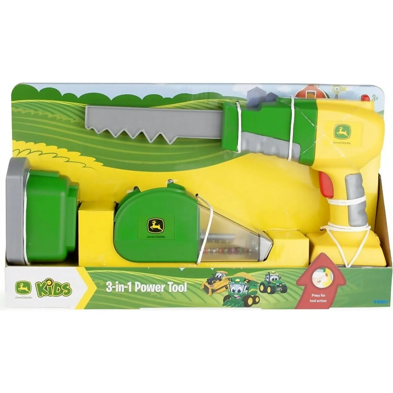 John Deere Kids - Power Tool Set 3-in-1 - Tomy