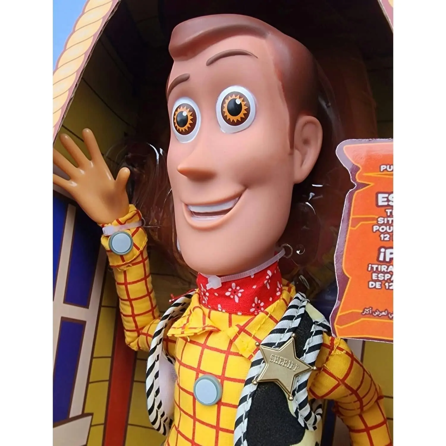 Woodys Roundup - Woody The Sheriff Talking Action Figure 38cm - Disney Pixar Toy Story