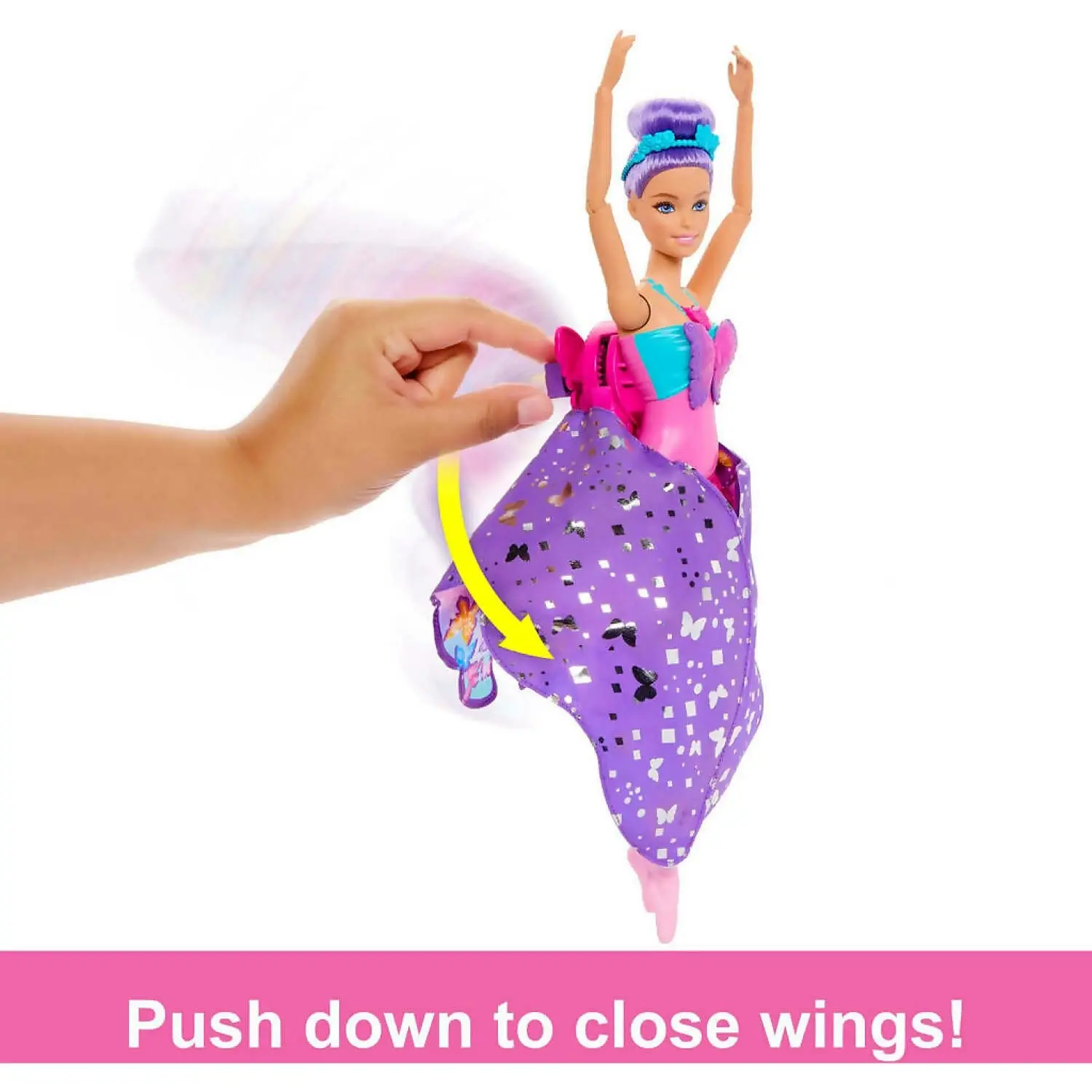 Barbie - Dance And Flutter Doll - Mattel