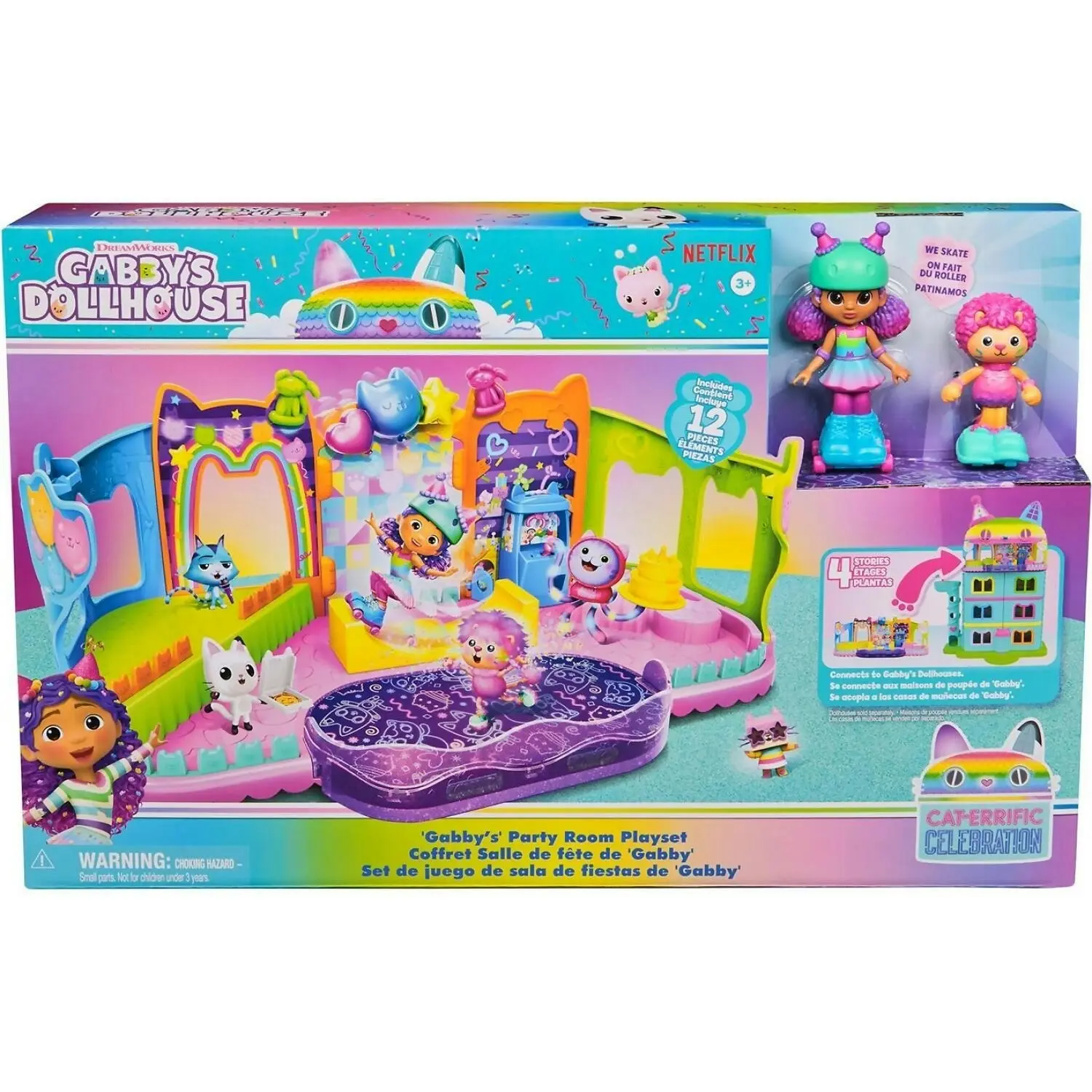 Gabby's Dollhouse - Party Room Playset