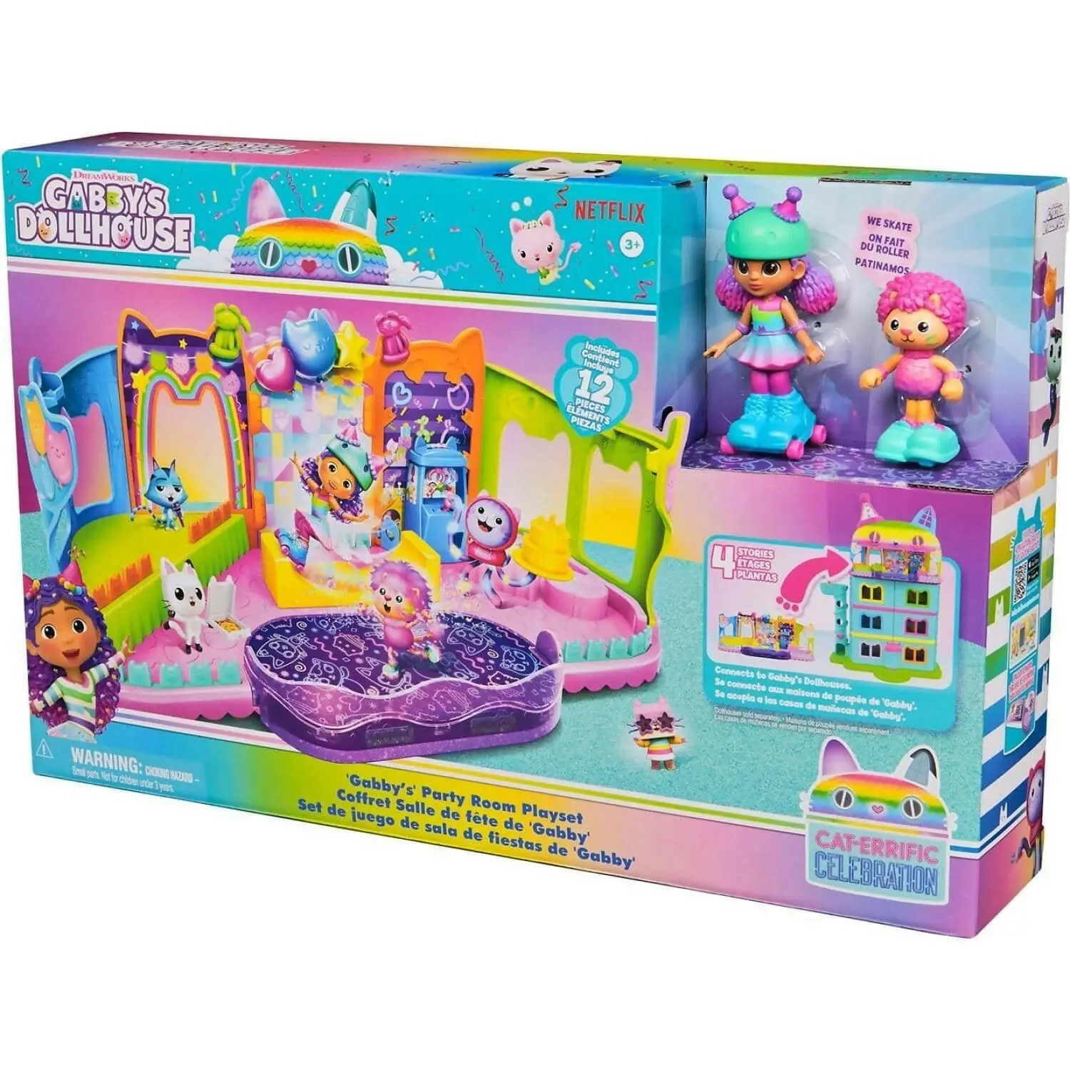 Gabby's Dollhouse - Party Room Playset