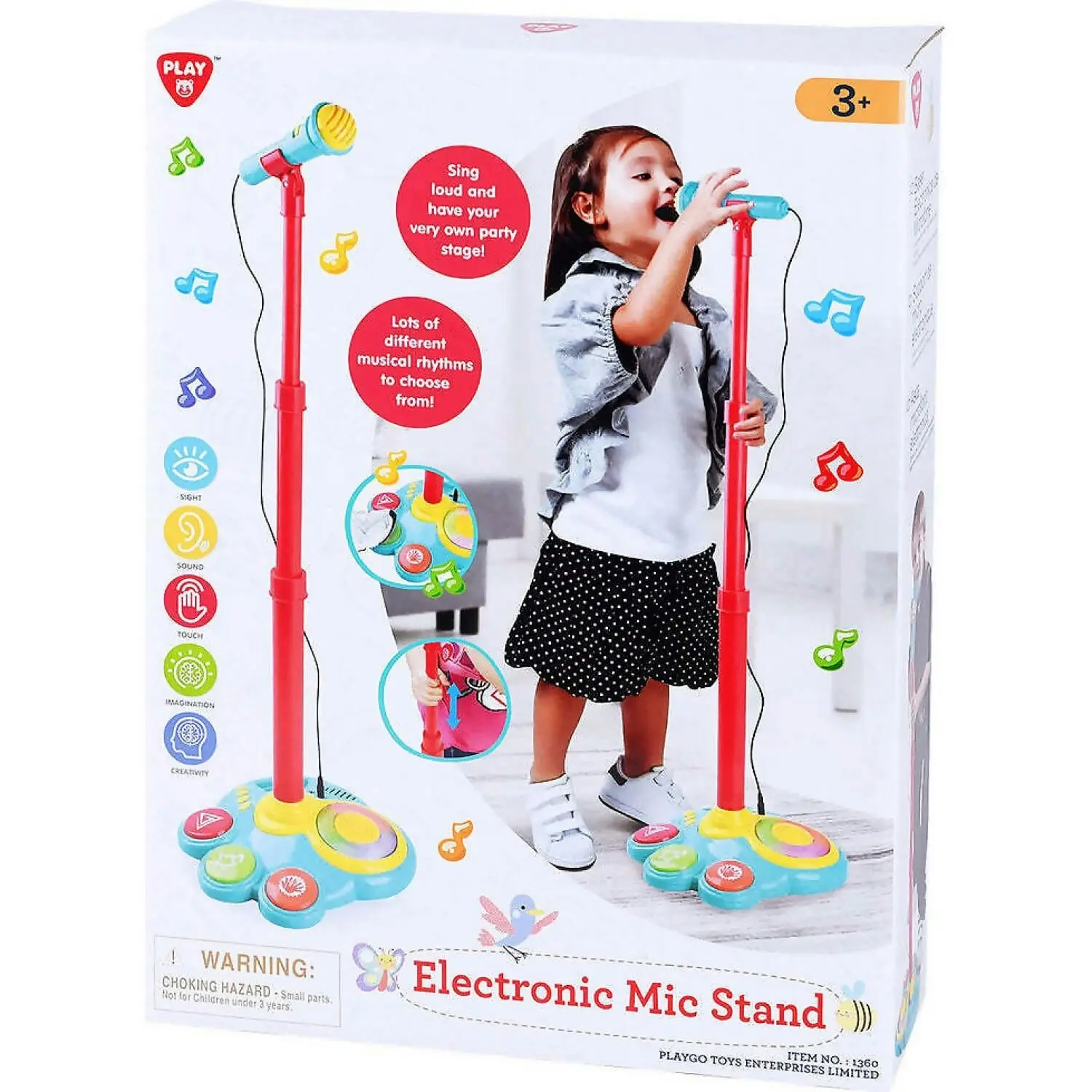 Playgo Toys Ent. Ltd. - Electronic Mic Stand