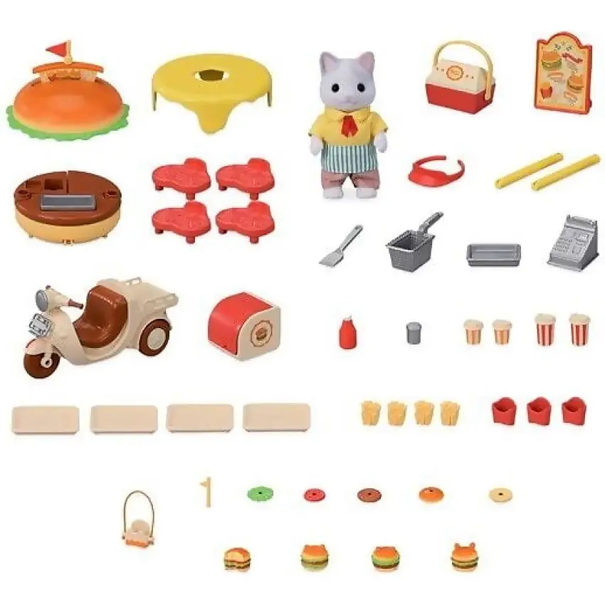 Sylvanian Families - Hamburger Stand