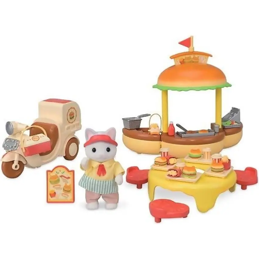 Sylvanian Families - Hamburger Stand