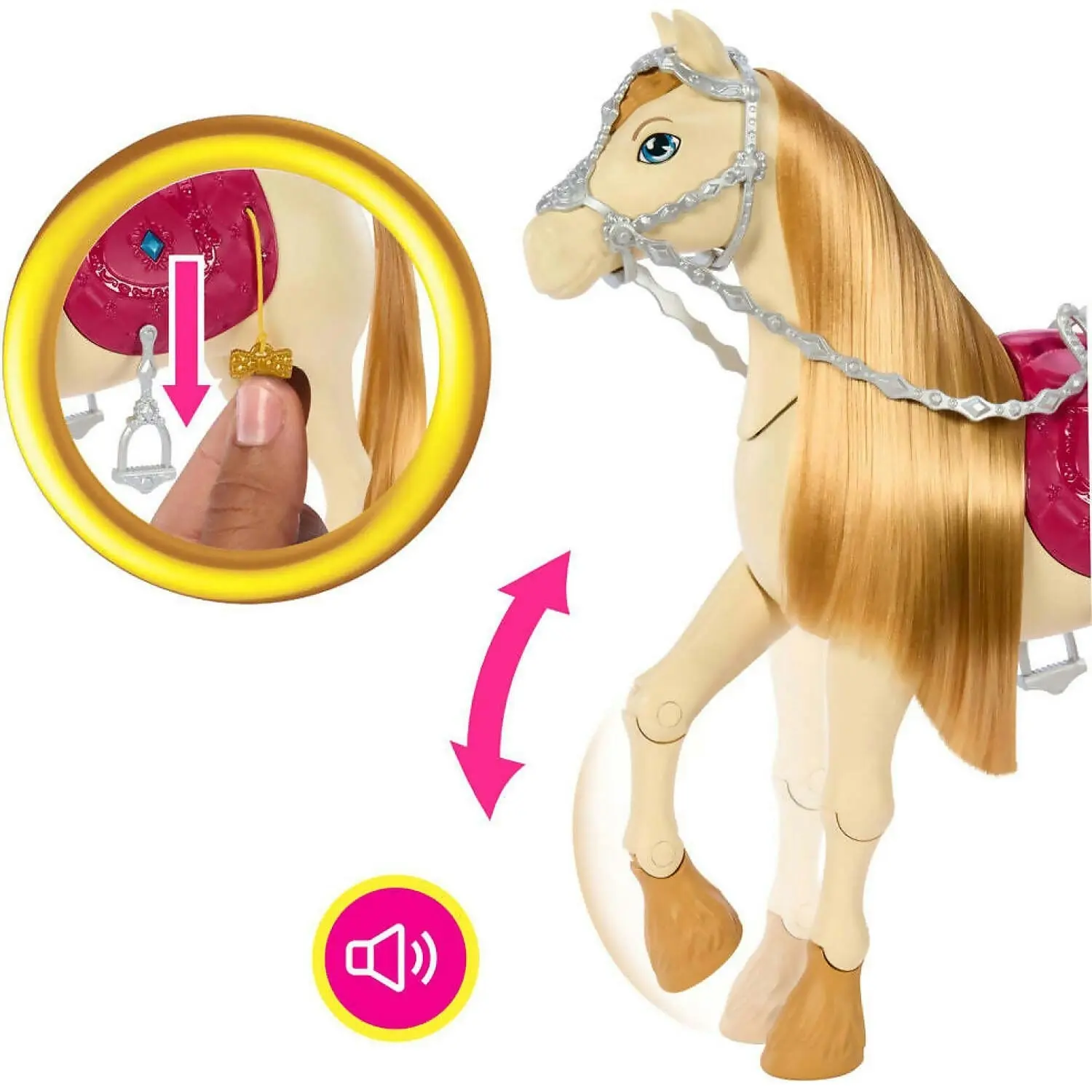 Barbie Mysteries - The Great Horse Chase Dance And Show Horse - Mattel