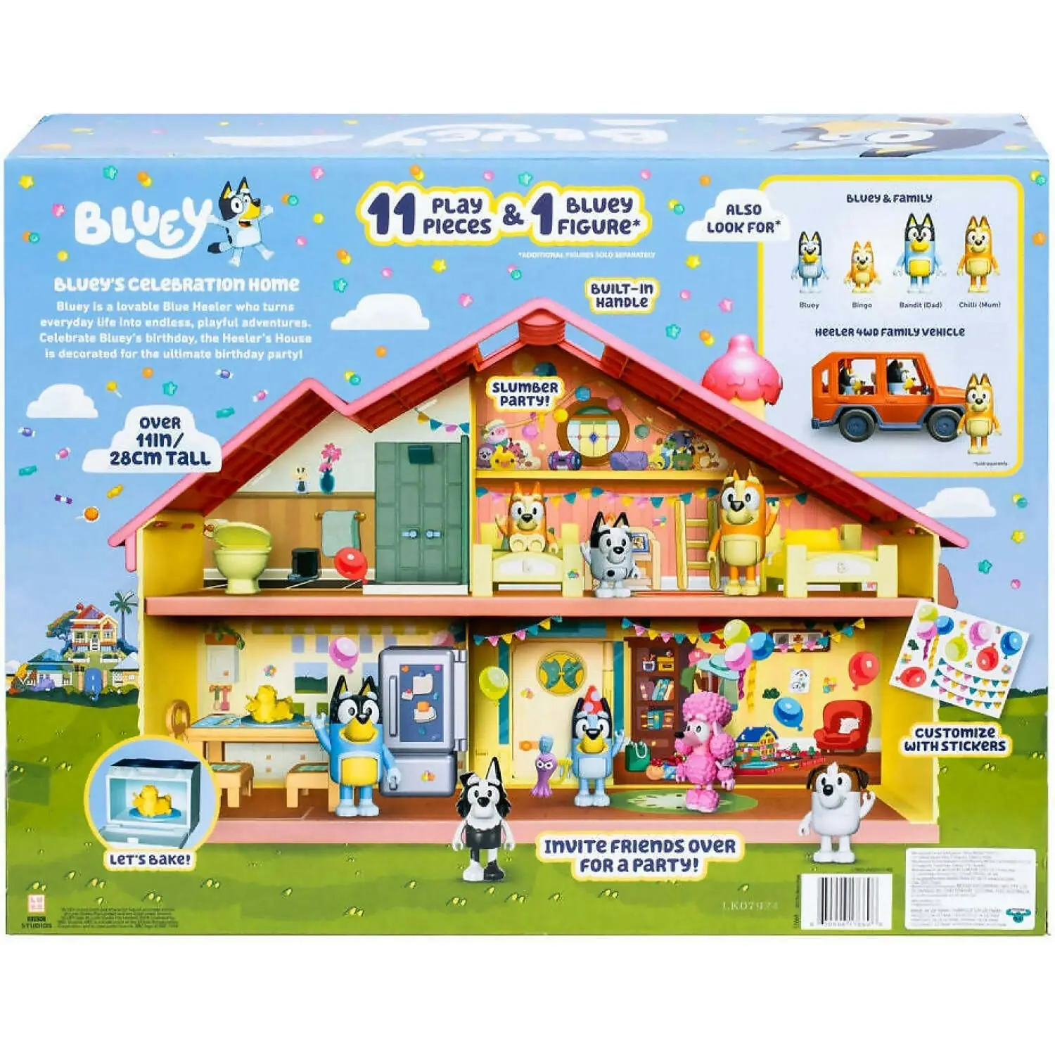 Bluey - S11 Bluey's Birthday Celebration Home Playset