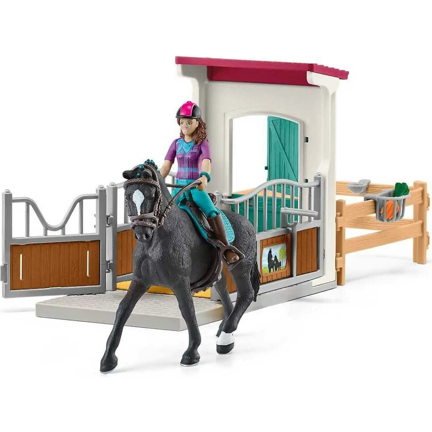 Schleich - Horse Box With Horse Club Lisa & Storm