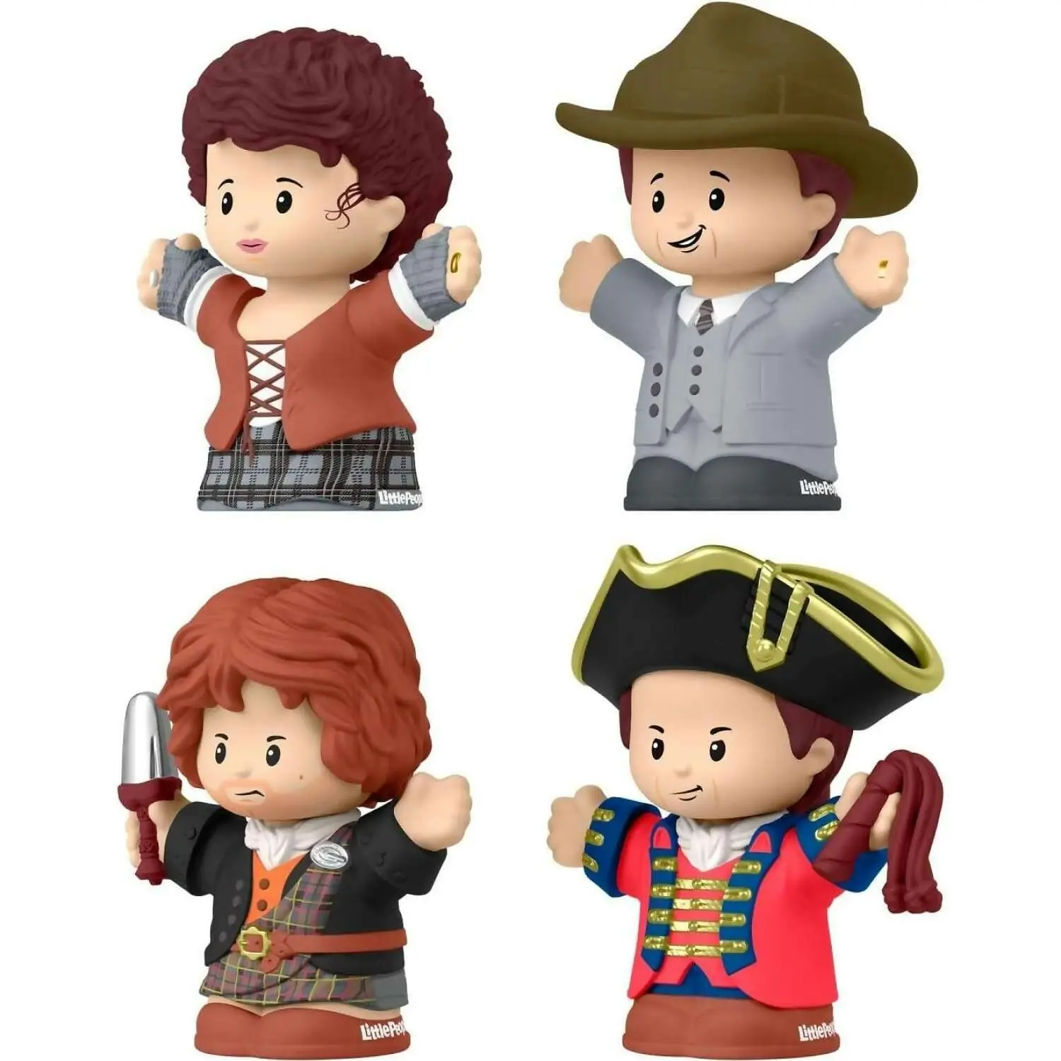 Fisher-Price - Little People Collector Outlander Special Edition Set For Adults & Fans 4 Figures Mattel