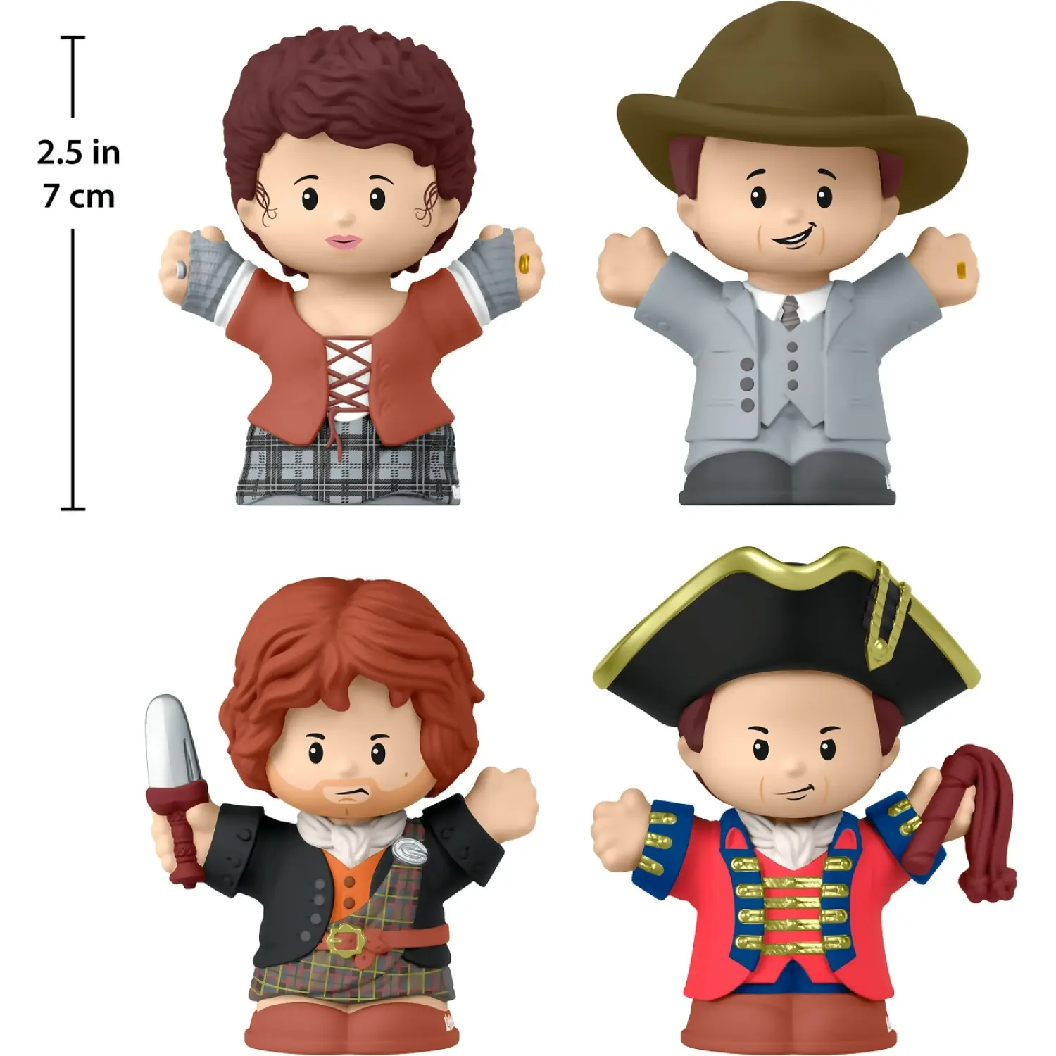 Fisher-Price - Little People Collector Outlander Special Edition Set For Adults & Fans 4 Figures Mattel