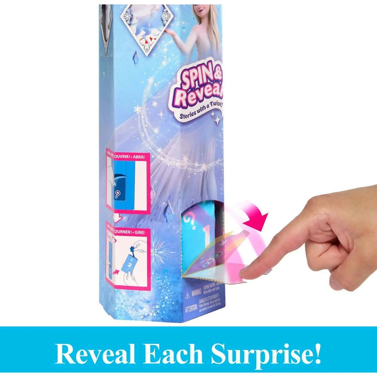 Disney Frozen - Spin & Reveal Elsa Doll