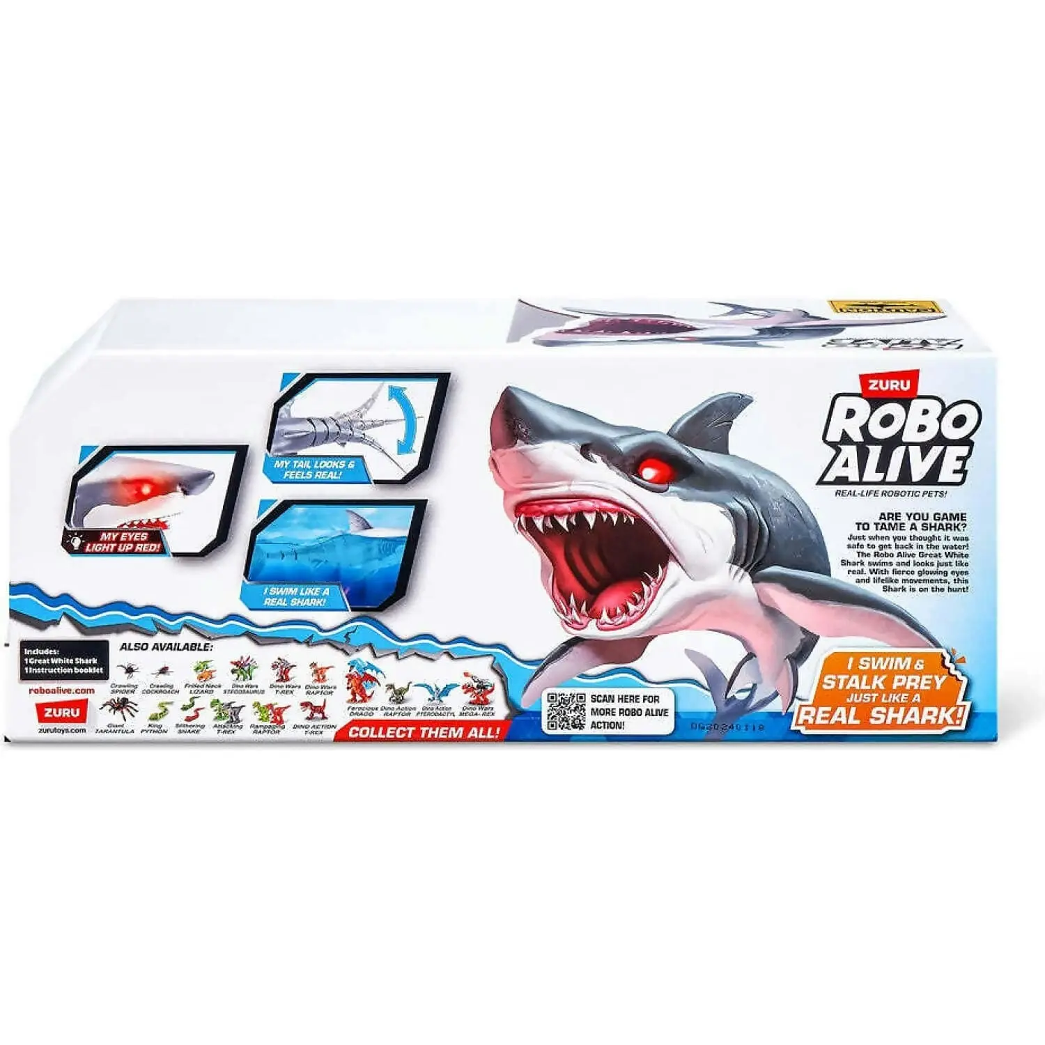 Zuru - Robo Alive Great White Shark Real Life Robotic Pets!