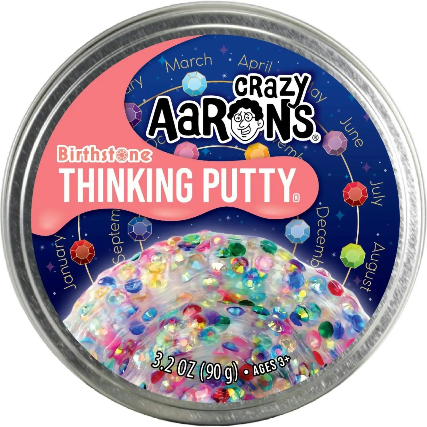 Crazy Aaron's - Birthstone Thinking Putty