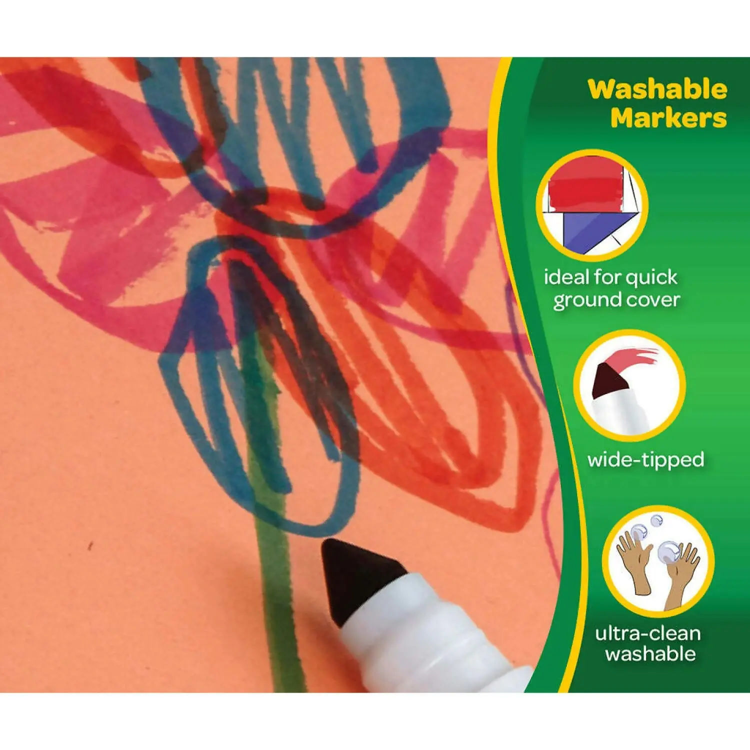 Crayola - Classic Broad Line Markers 10 Pack