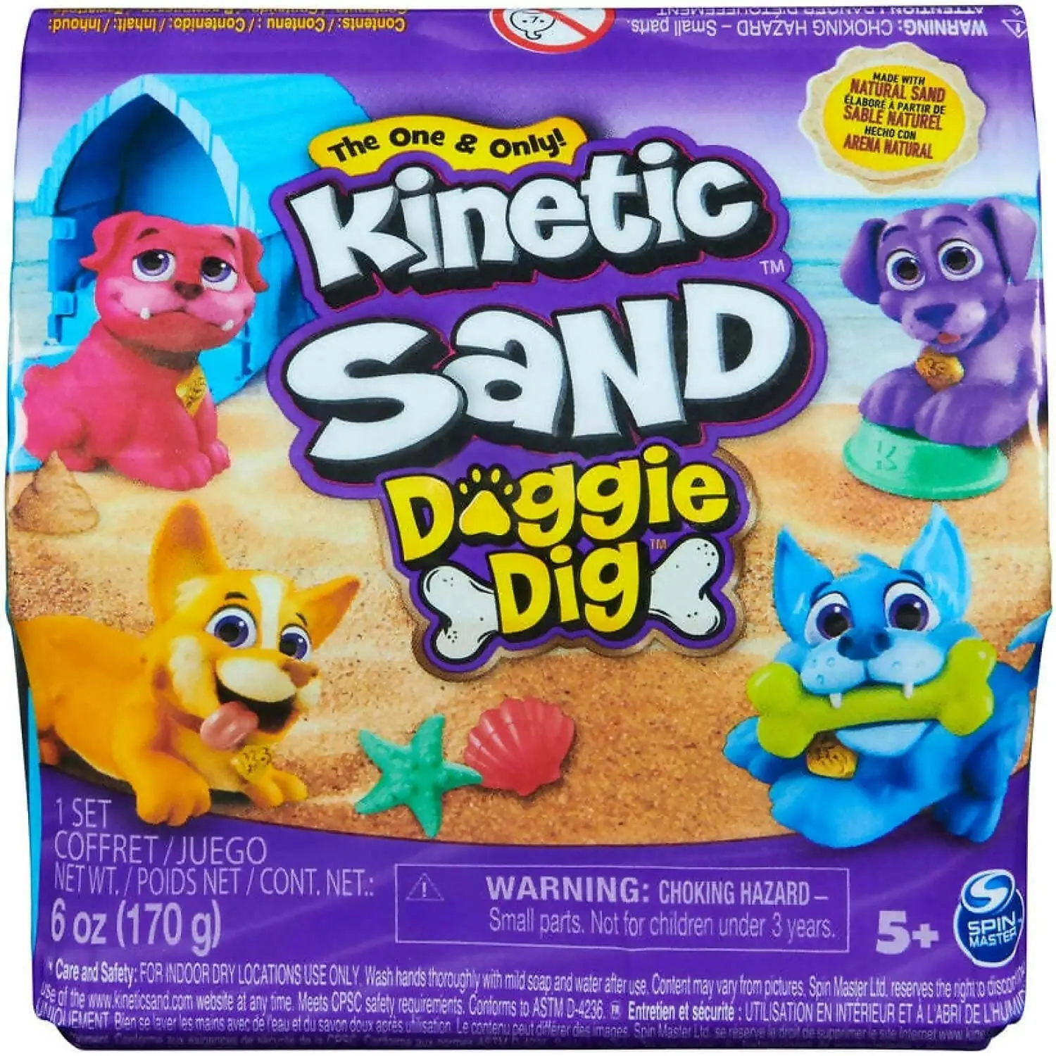 Kinetic Sand - Doggie Dig Kit - Spin Master