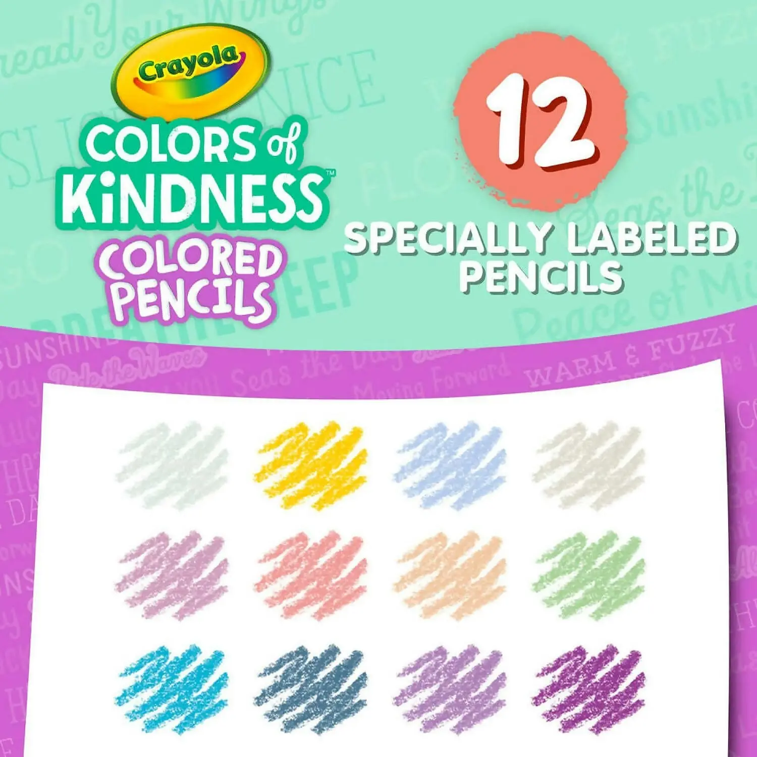 Crayola - Colors Of Kindness Colored Pencils 12 Pack