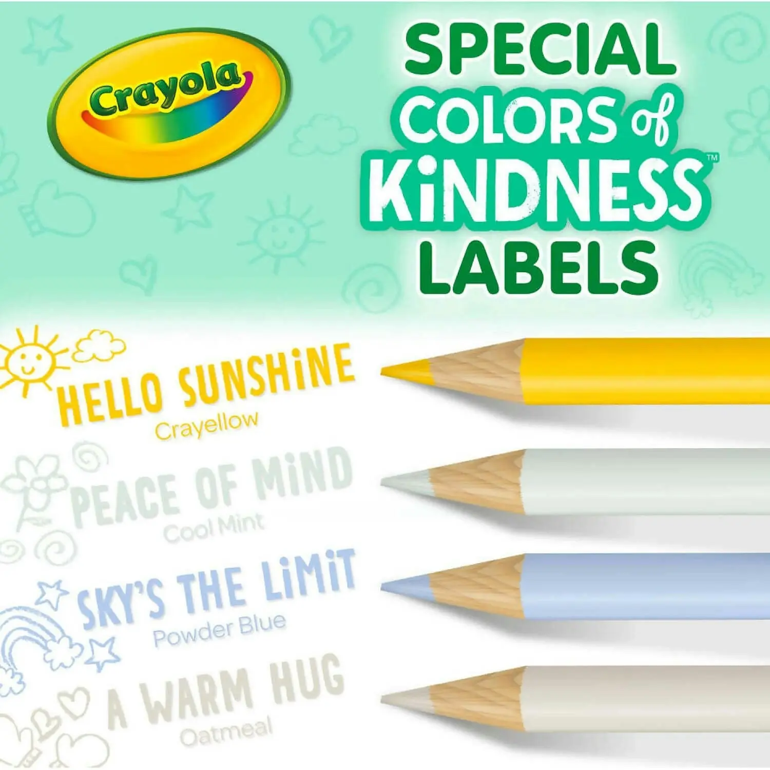 Crayola - Colors Of Kindness Colored Pencils 12 Pack