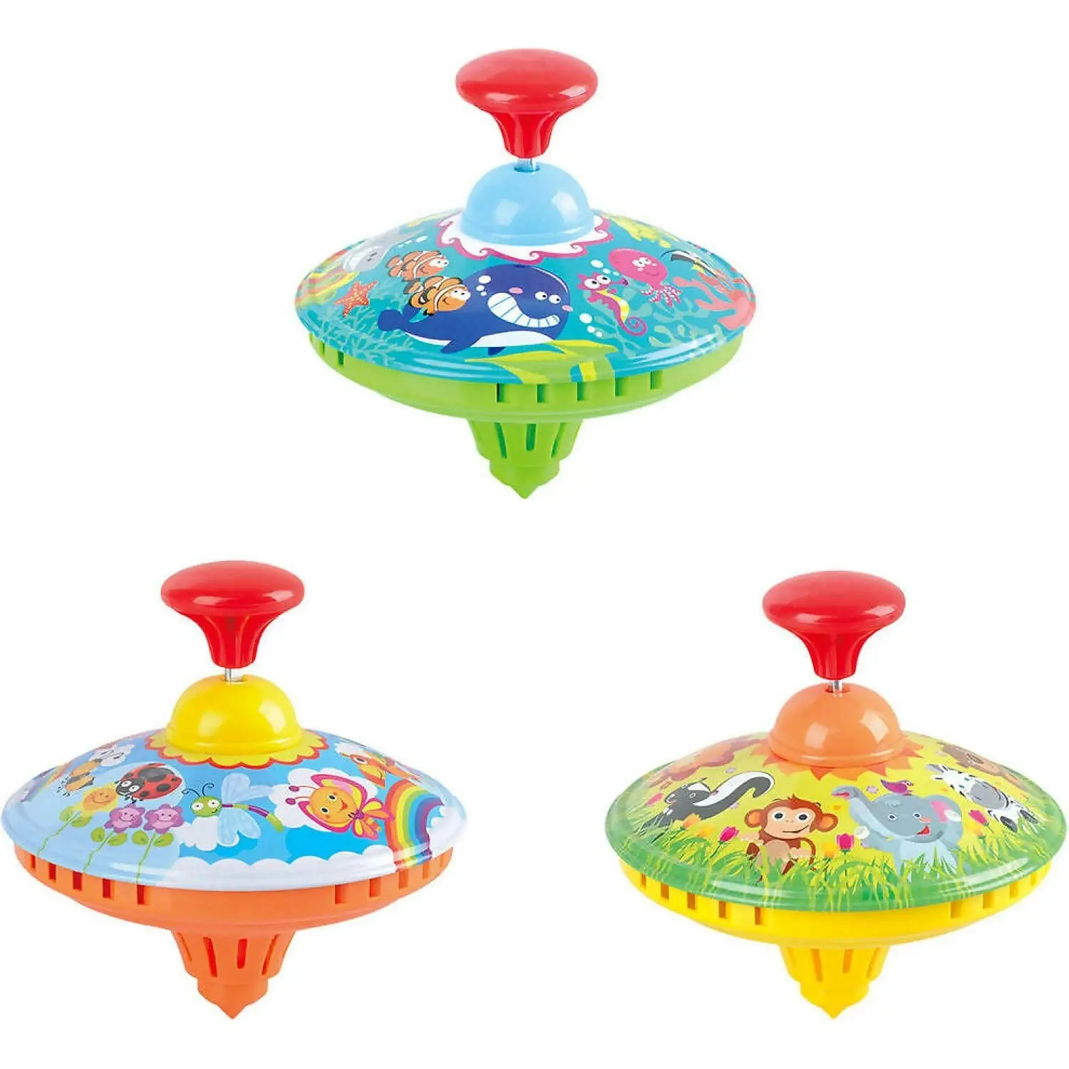 Playgo Toys Ent. Ltd. - Spinning Top 1 X Assorted (chosen At Random)