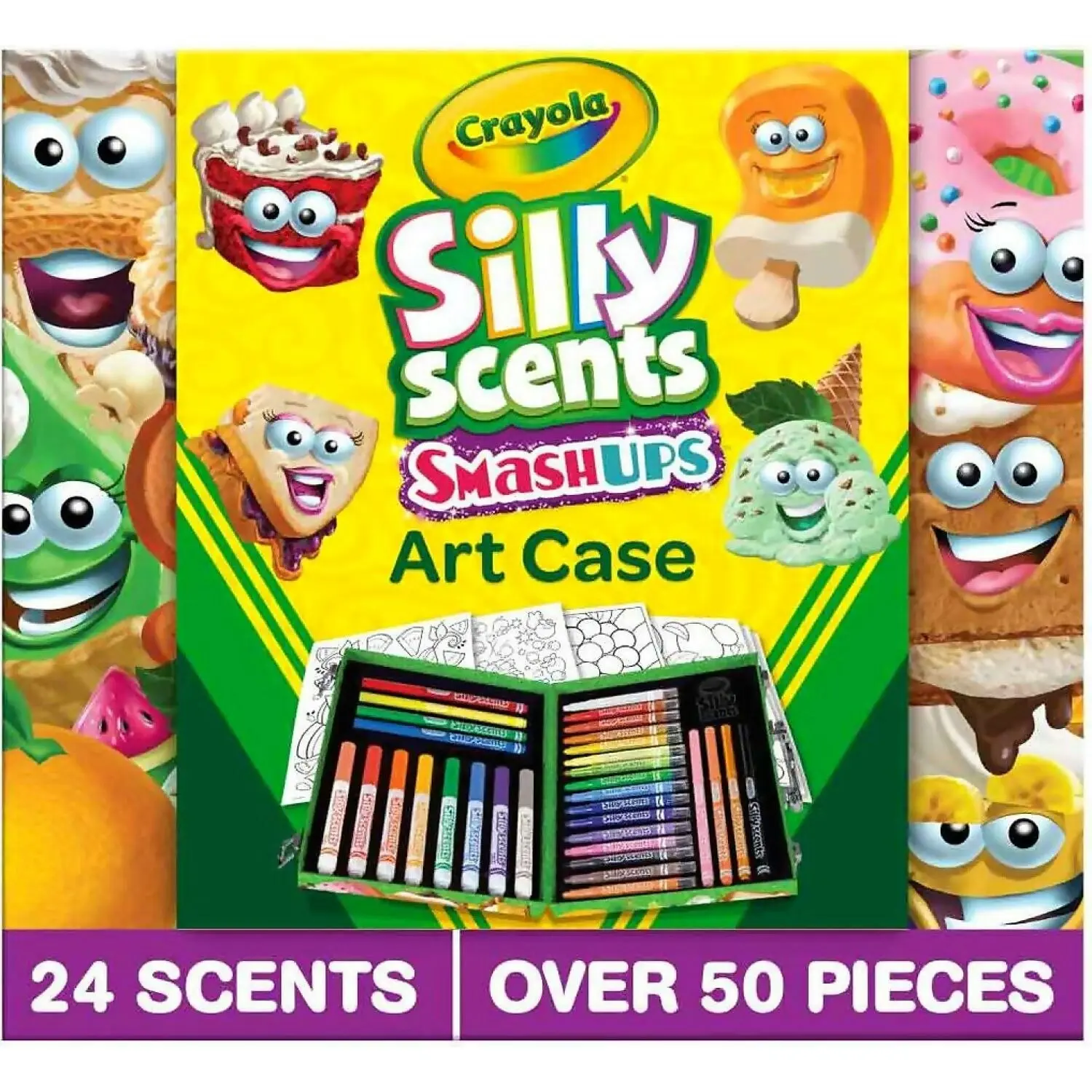 Crayola - Silly Scents Smash Ups Mini Art Case