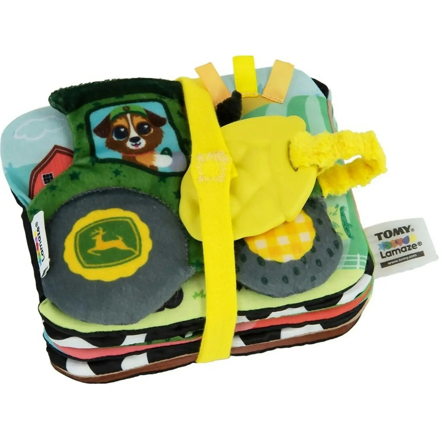 Lamaze - John Deere Farm To Table Journey Soft Book - Tomy