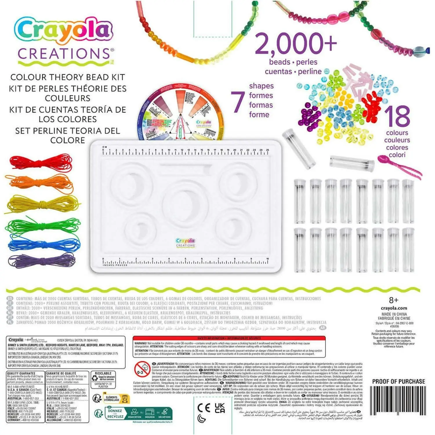 Crayola - Creations Color Theory Bead Set