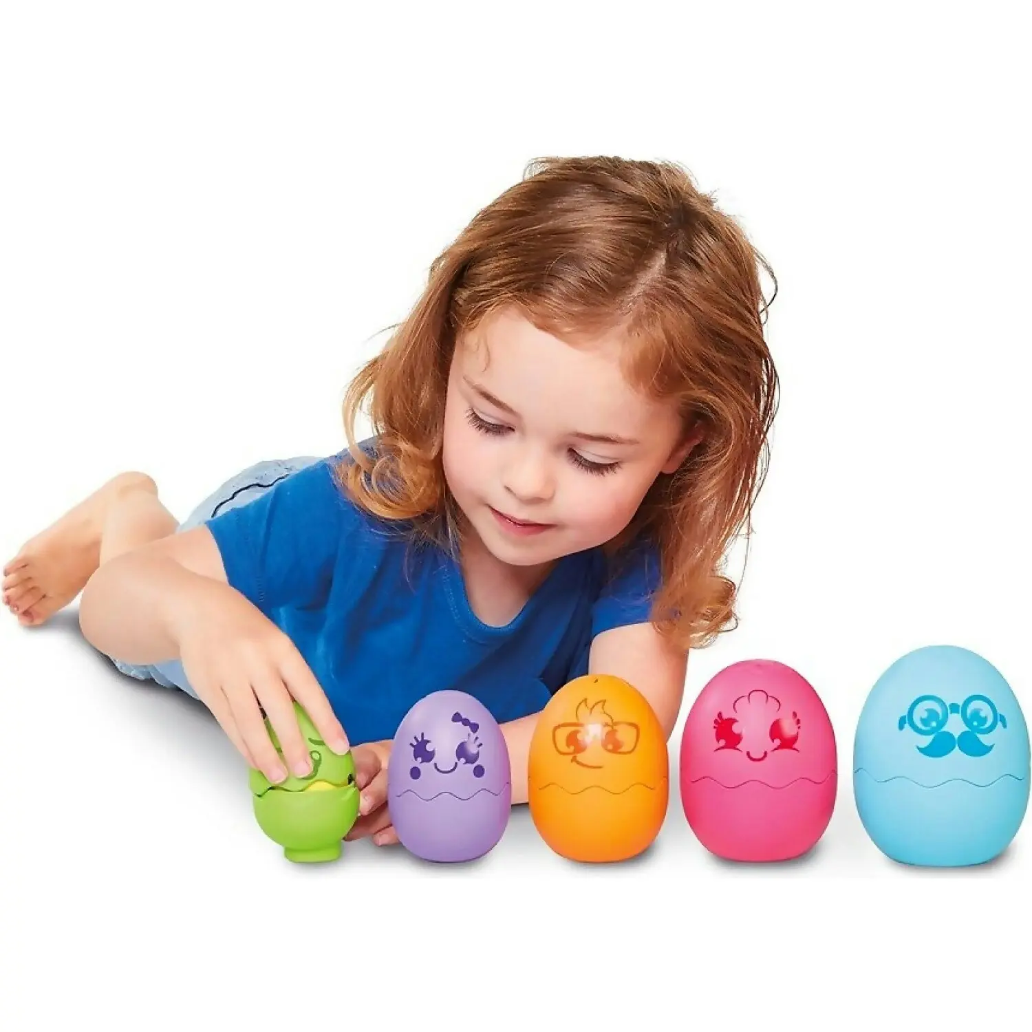 TOMY - Hide & Squeak Nesting Eggs - TOMY