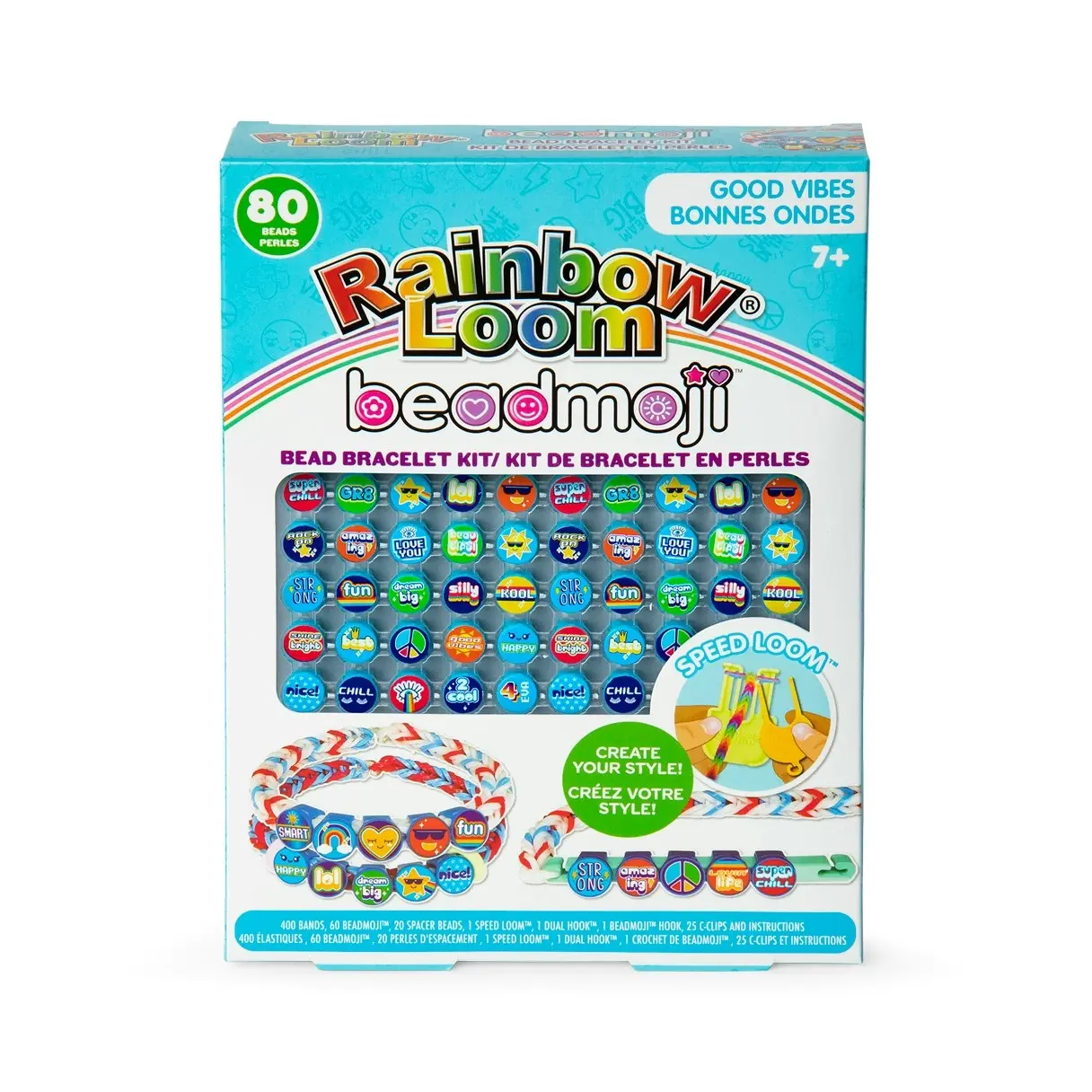 RAINBOW LOOM - Beadmoji Bracelet Kit - Good Vibes