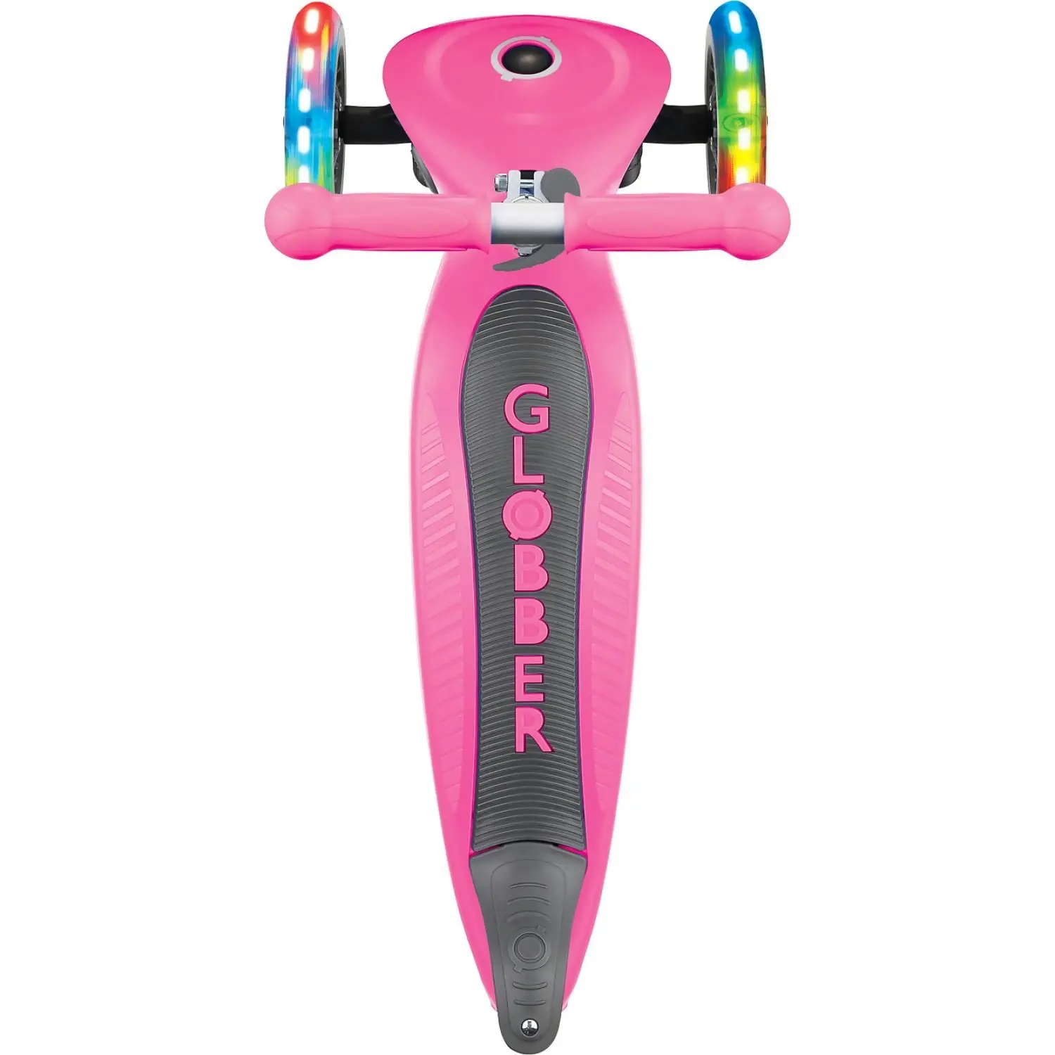 Globber - Primo Foldable Scooter Lights Neon Pink