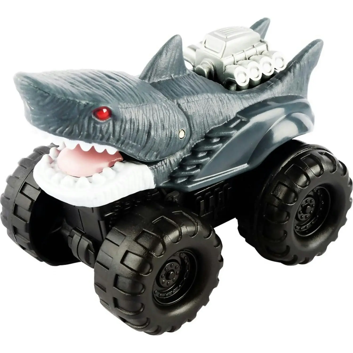 PREHISTORIC TIMES - Mighty Chompers Pull Back Monster Truck Shark