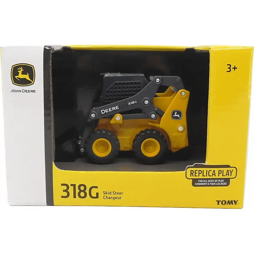 John Deere - 1:32 Scale 318g Skid Steer - Tomy