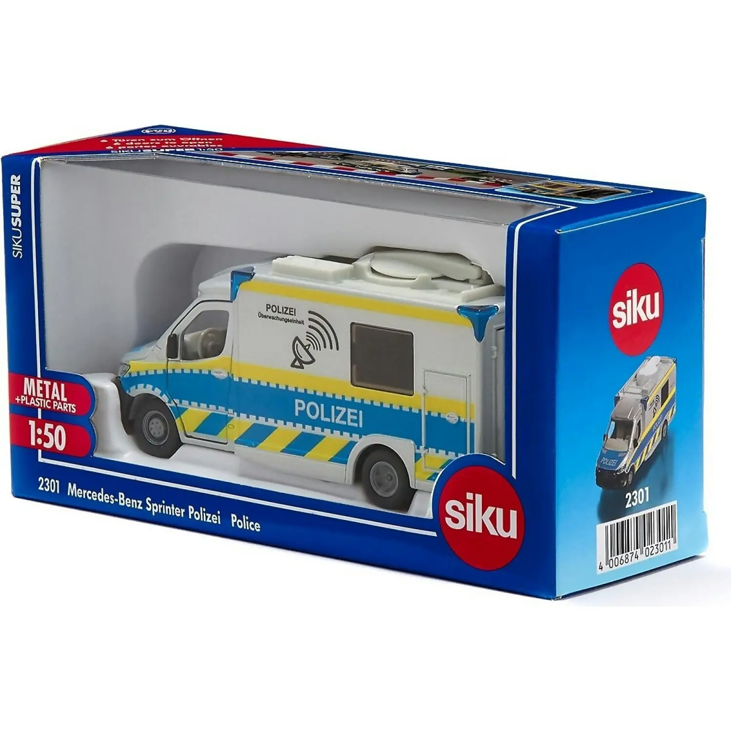 Siku - Mercedes-benz Sprinter Police 1:50