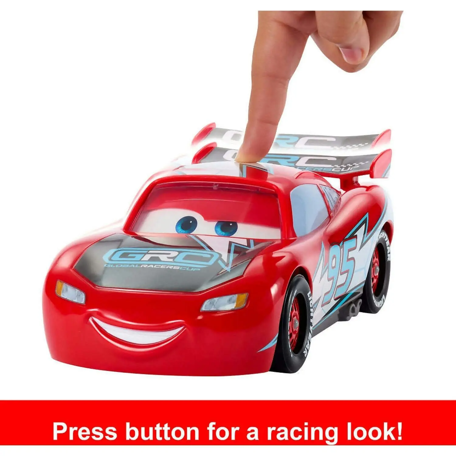 Disney Pixar - Cars Global Racers Cup Drift & Race Lightning Mcqueen - Mattel