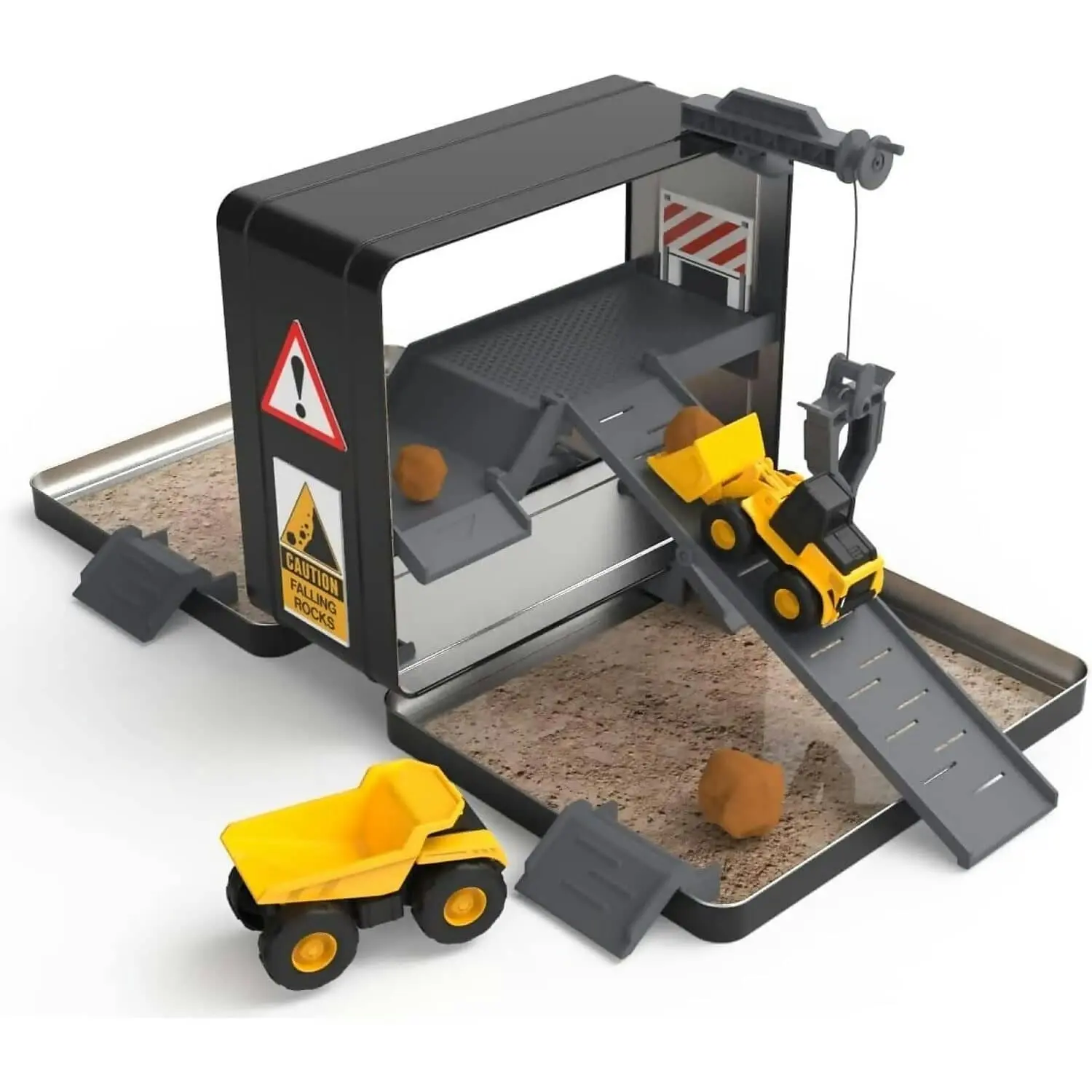 Cat - Little Machines Store N Go Playset With 3 Vehicles