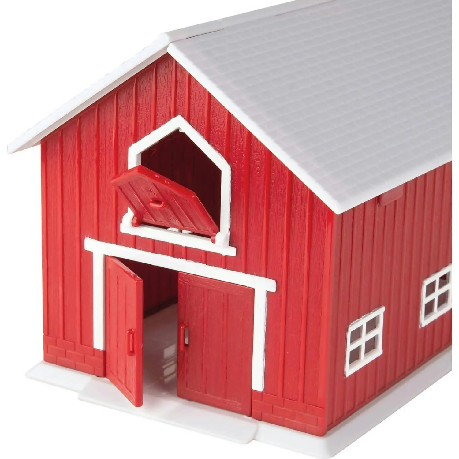 John Deere - 1:64 Scale 24 Piece Farm Playset With On-the-go Barn - Tomy