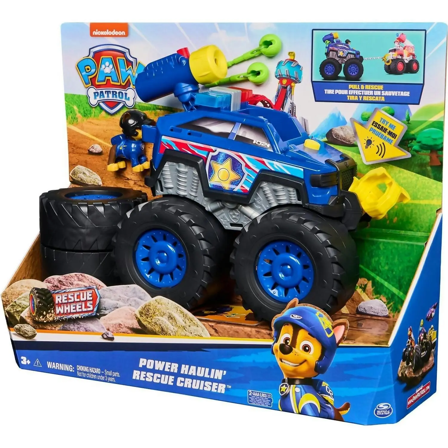 Paw Patrol - Rescue Wheels Chase`s Power Haulin Cruiser - Spin Master