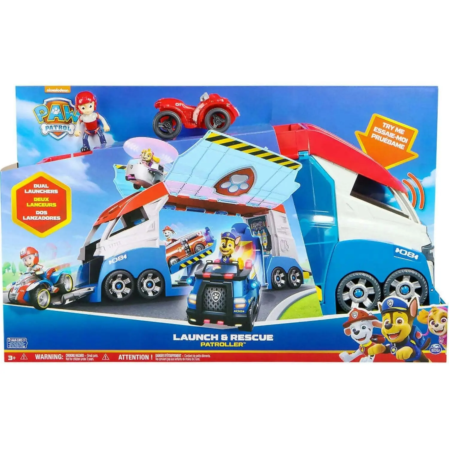 Paw Patrol - Launch & Rescue Patroller - Spin Master