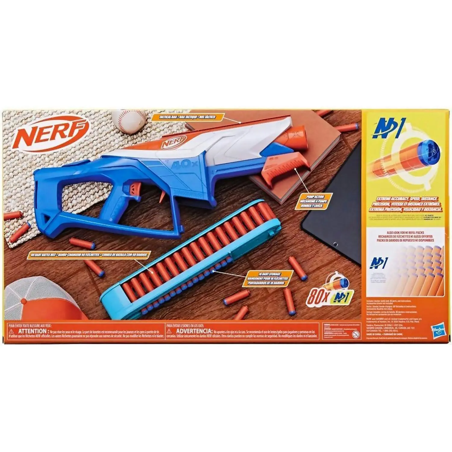 Nerf - Infinite Blaster 80 Nerf N1 Darts Compatible Only With Nerf N Series Blasters - Hasbro